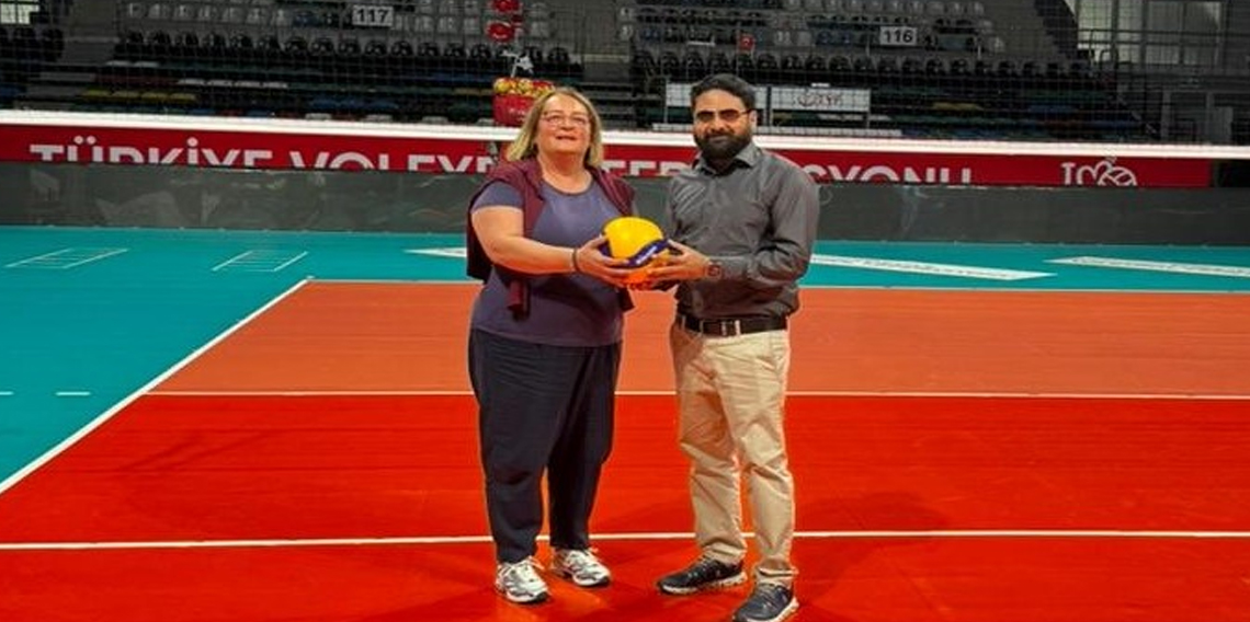 Suthra, Türkiye Voleybol Federasyonu'nu ziyaret etti
