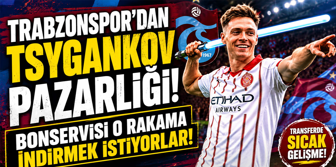 Trabzonspor'dan Tsygankov pazarlığı! Bonservisi o rakama indirmek istiyorlar!