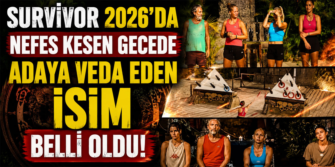 Survivor 2026'da nefes kesen gecede adaya veda eden isim belli oldu!