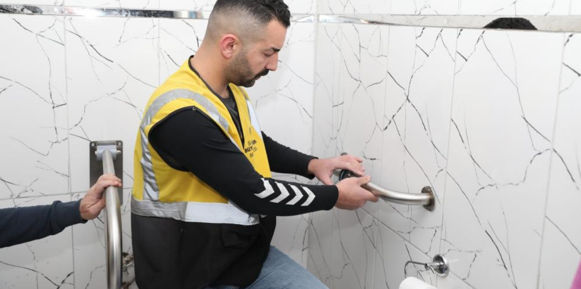 Samsun'da özel bireylere ev içi tutunma aparatı desteği
