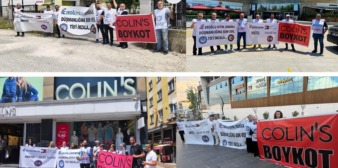 Öz İplik İş Sendikası 36 gündür grevde