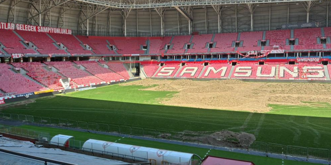 Samsun 19 Mayıs Stadı Yenileniyor