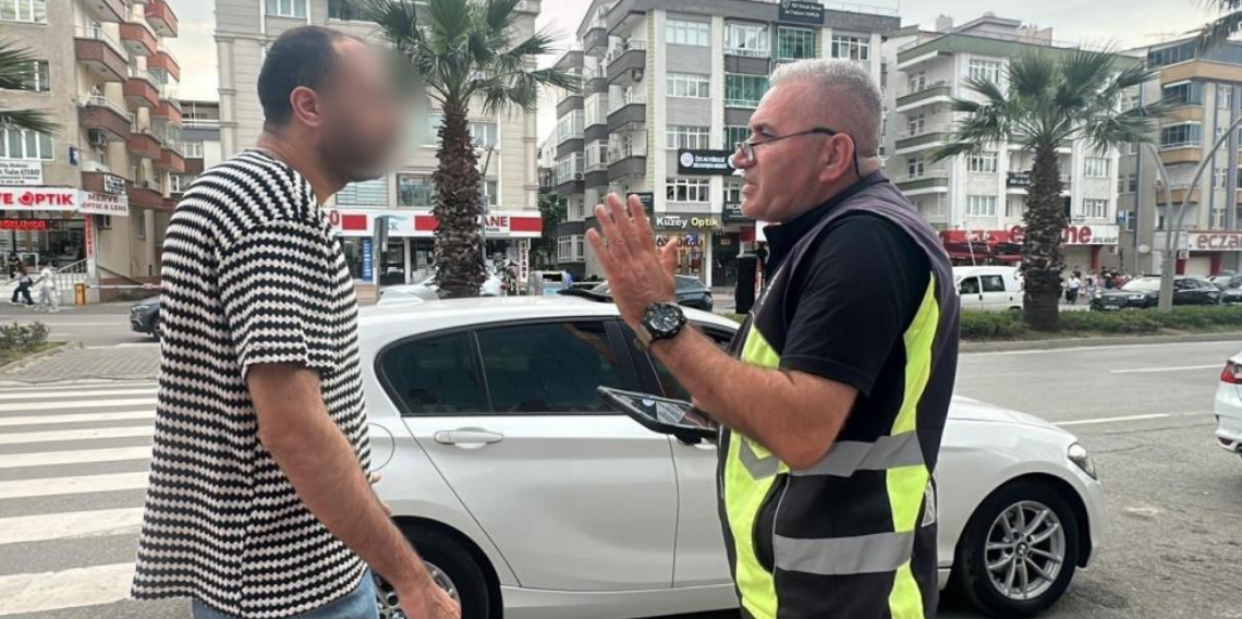 Samsun'da korsan taksi denetimi
