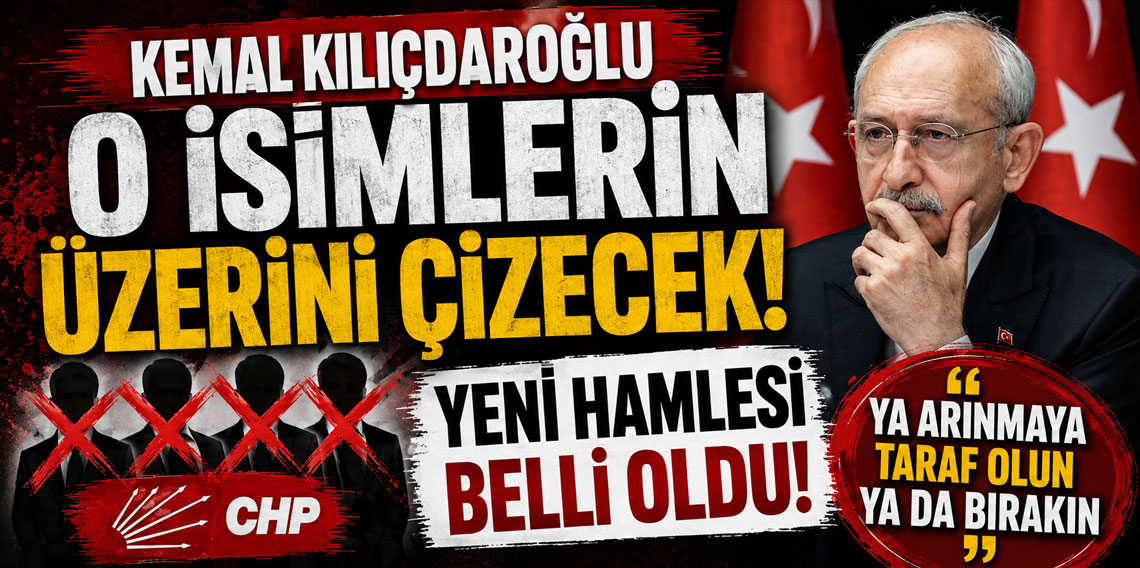 Kemal Kılıçdaroğlu o isimlerin üzerini çizecek! Yeni hamlesi belli oldu!