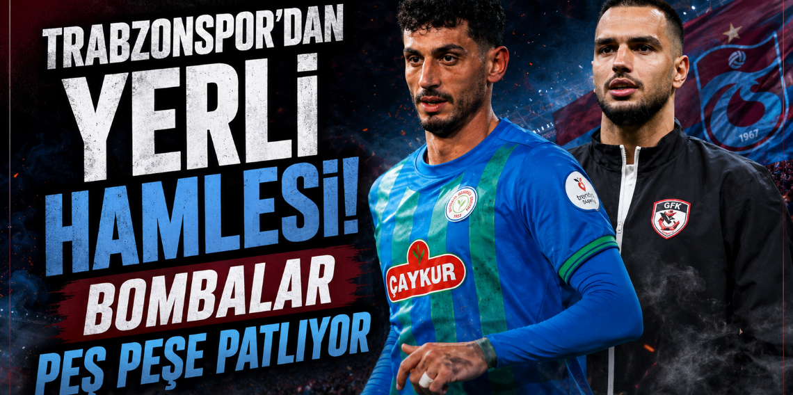 Trabzonspor Yerli Transferinde de Durmuyor