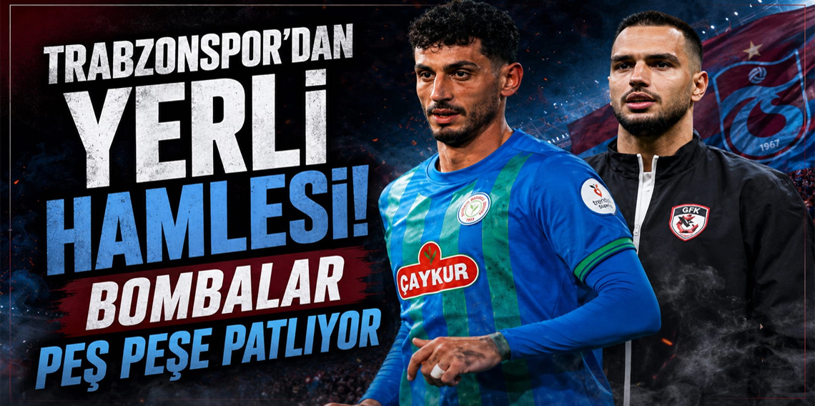 Trabzonspor Yerli Transferinde de Durmuyor