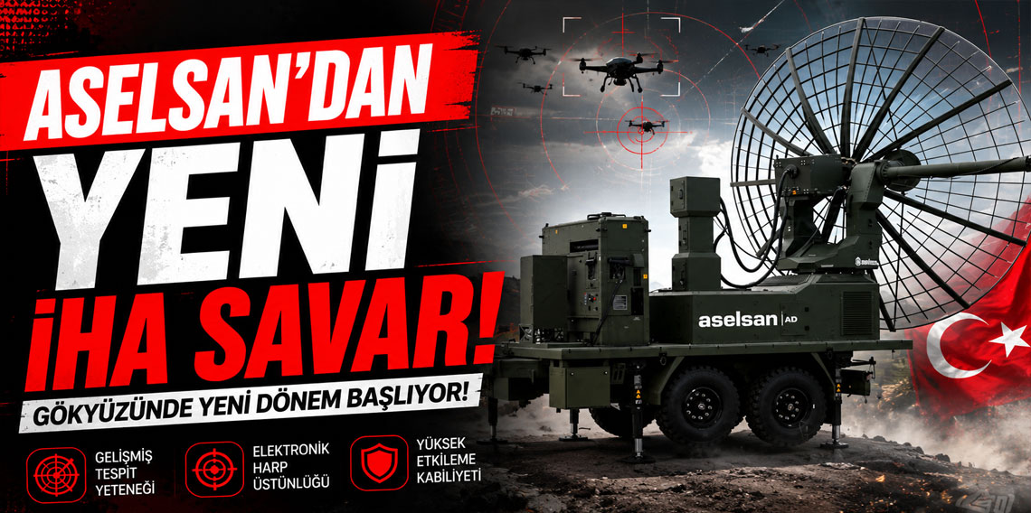 ASELSAN'ın İHA karşıtı sistemi hedefleri bir bir yok ediyor