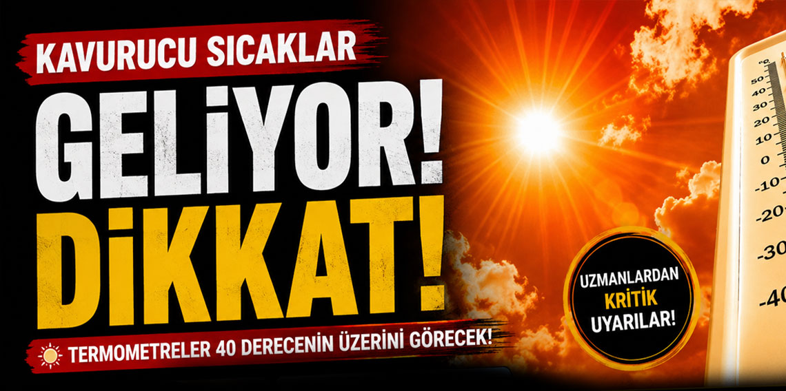 Kavurucu Sıcaklar Türkiye’yi Esir Alacak! Termometreler 38 Dereceyi Gösterecek