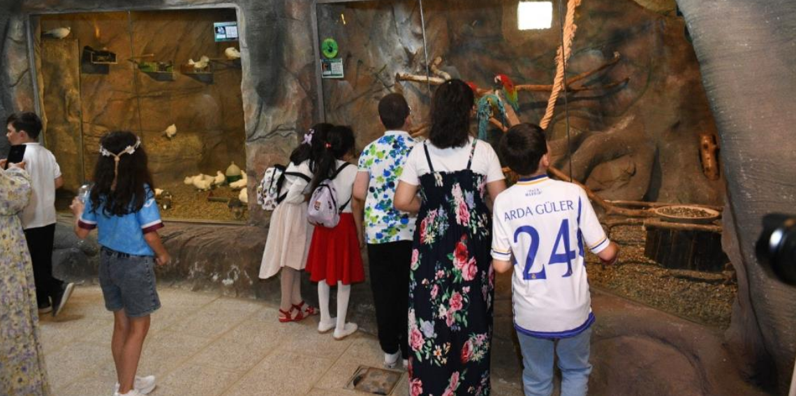 Trabzon Kuş Parkı Ziyaretçi Akınına Uğruyor