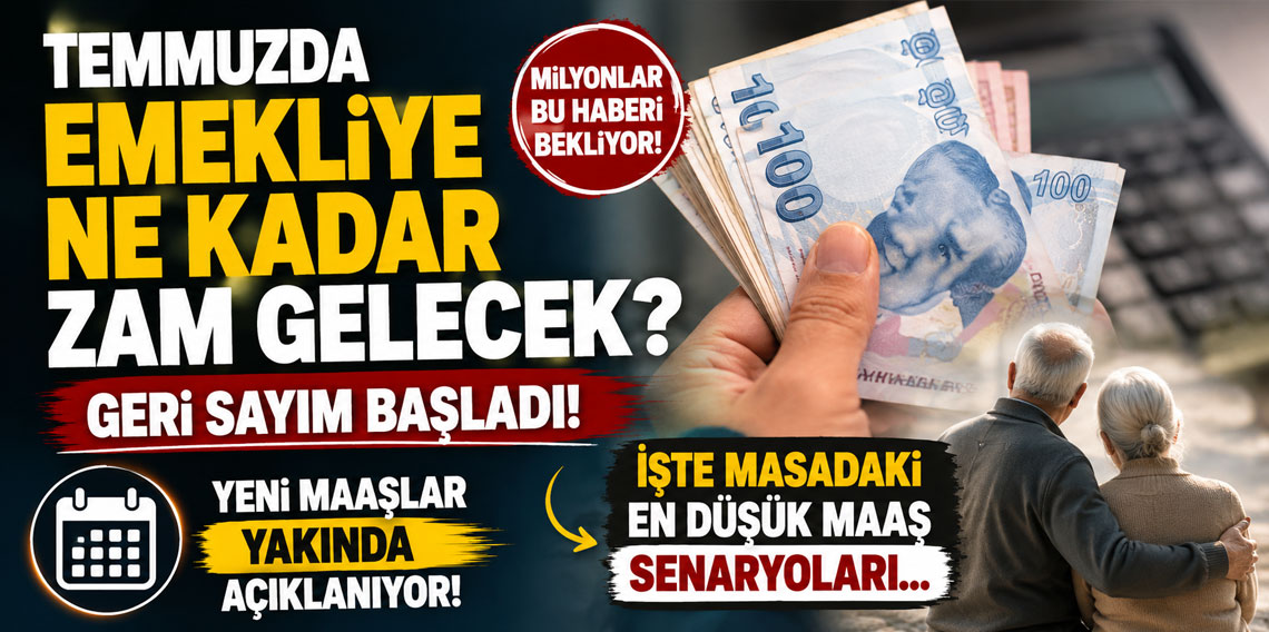 Temmuzda emekliye ne kadar zam gelecek? İşte masadaki en düşük maaş senaryoları...