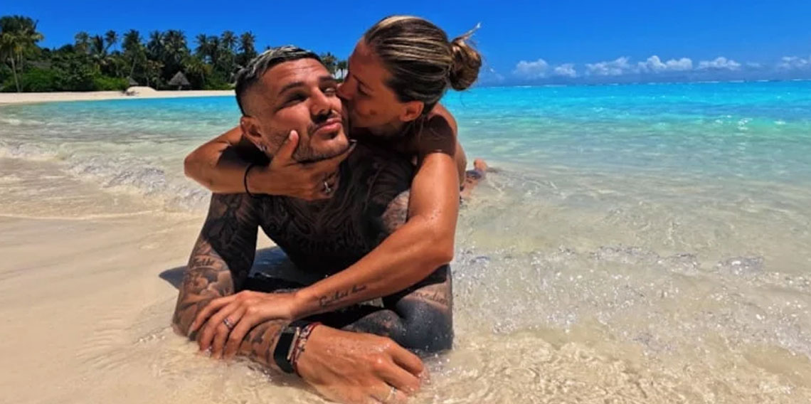 Icardi ve China Suarez tatilde! Yeni pozlar gündem oldu