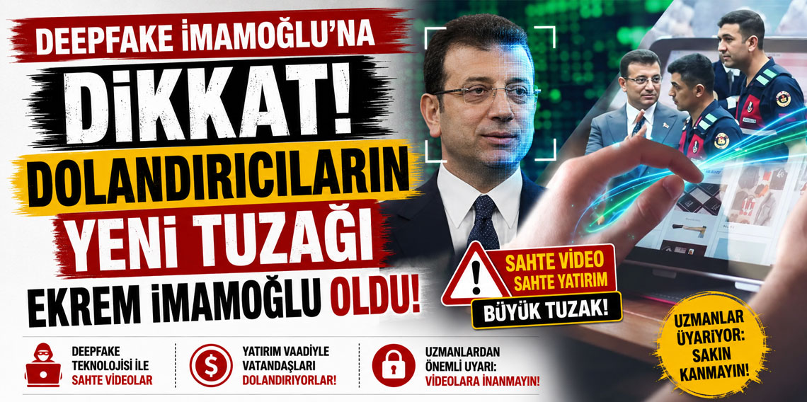 Dolandırıcıların yeni tuzağı Ekrem İmamoğlu oldu!