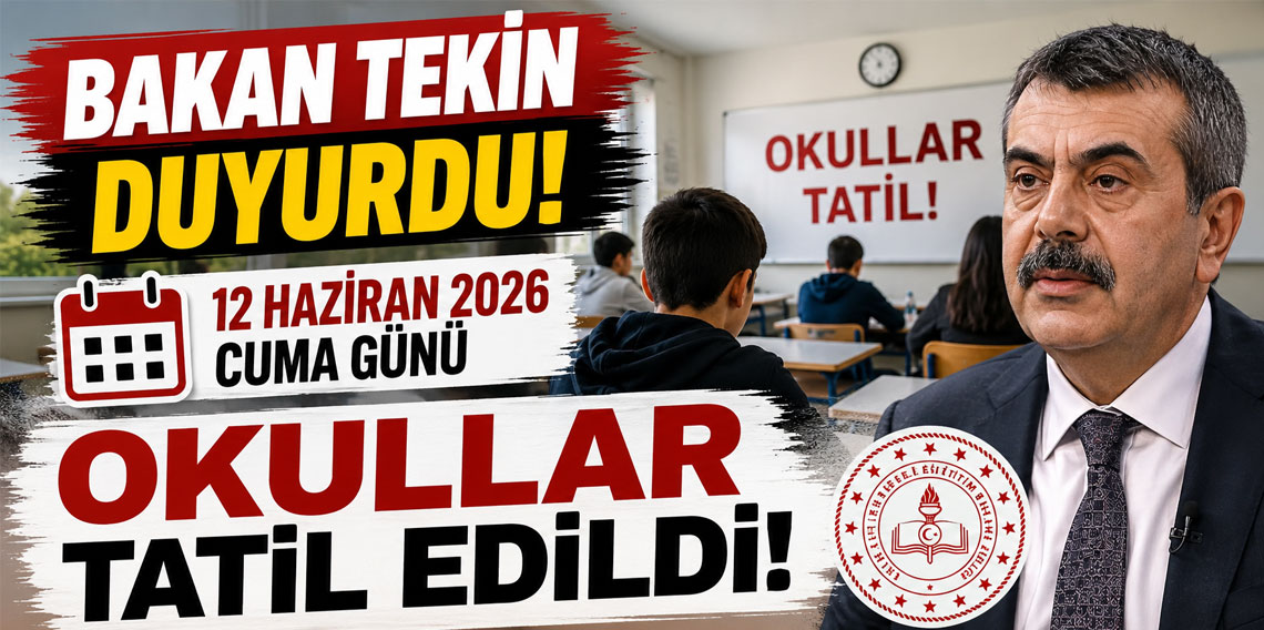 LGS sınavına hazırlık nedeniyle 12 Haziran cuma gü
