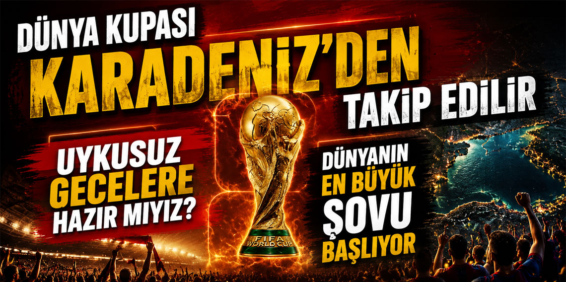 Dünya Kupası Karadeniz'den Takip Edilir!