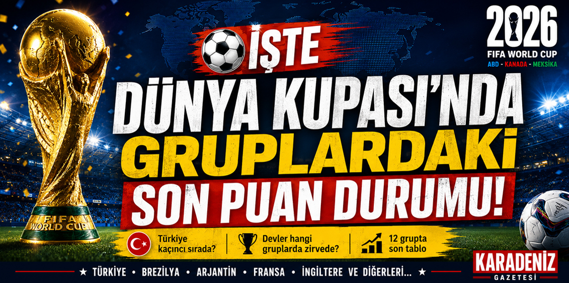 2026 Dünya Kupasında Zirve Yarışı Kızıştı! İşte Puan Durumu?