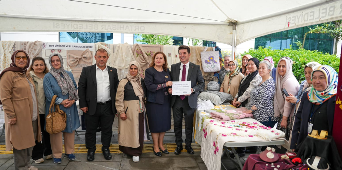 Ortahisar'da emekler sergiye dönüştü