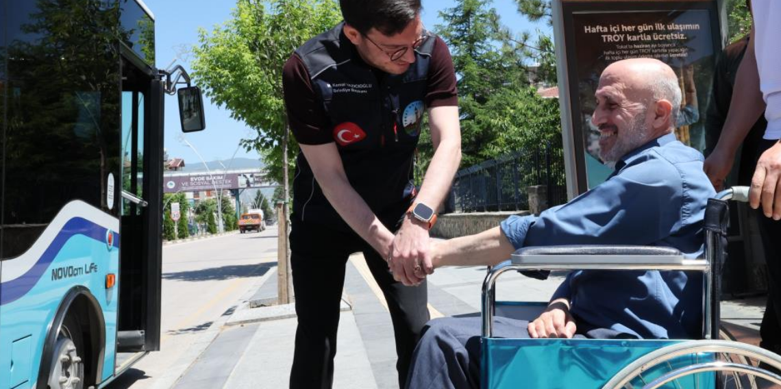 Özel ihtiyaçlı vatandaşlara ulaşımda yeni dönem