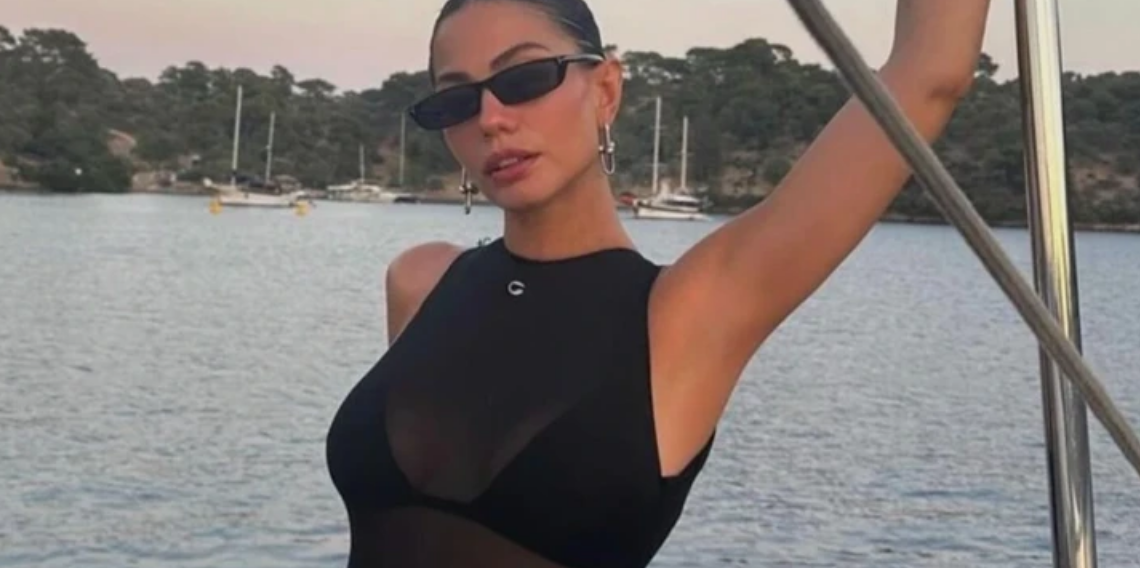 Demet Özdemir Göcek Tatiliyle Gündemde