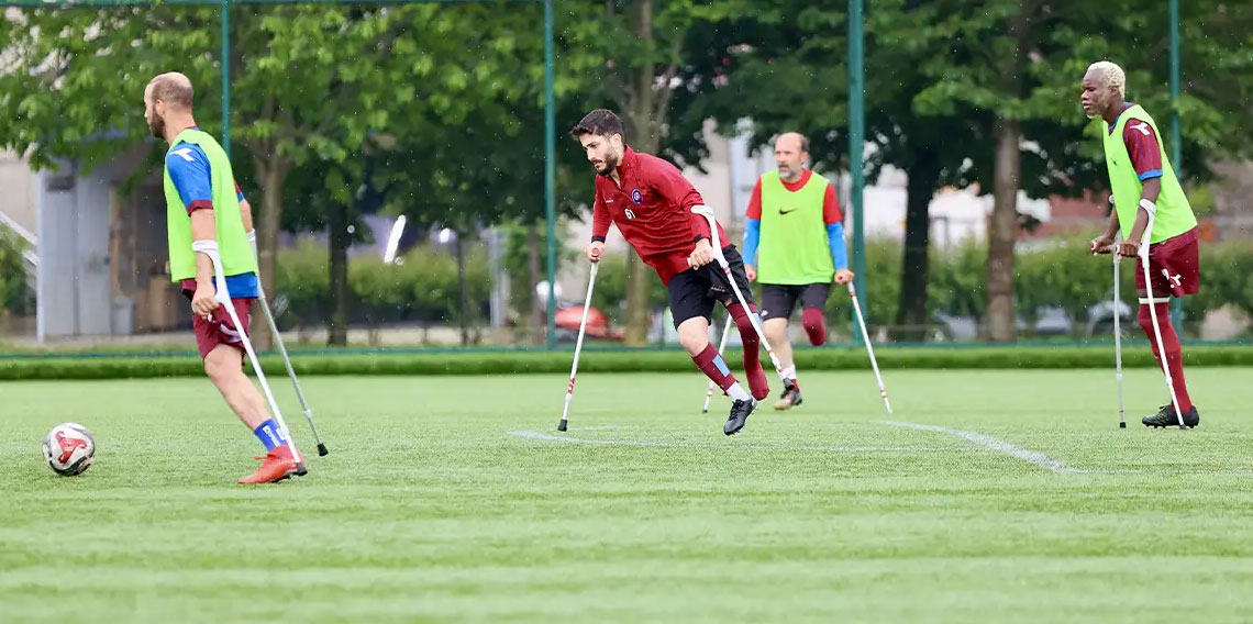Trabzon Büyükşehir Ampute Takımı gözünü Türkiye Kupası'na dikti