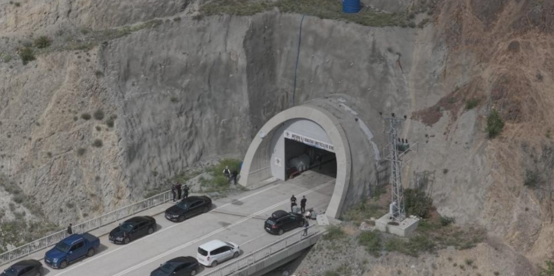 Tünelde üretilen istiridye mantarının ilk hasadı gerçekleştirildi