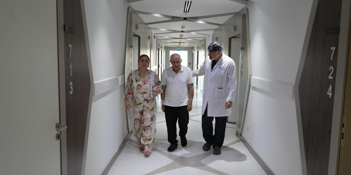 Gürcistan'da inşaattan düşerek komaya girdi, Samsun’da yeniden ayağa kalktı