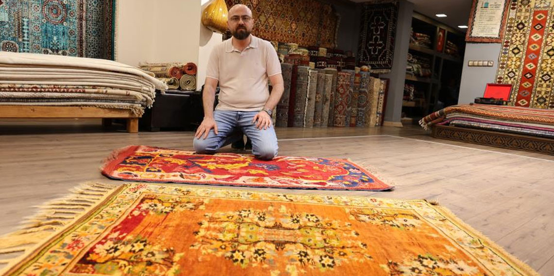 O kadar kıymetli ki, yere serilmiyor