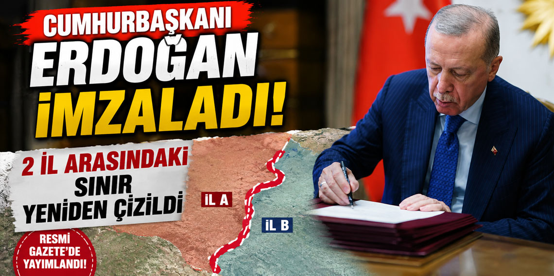 Cumhurbaşkanı Erdoğan imzaladı! Muş-Bitlis sınırı resmen belirlendi