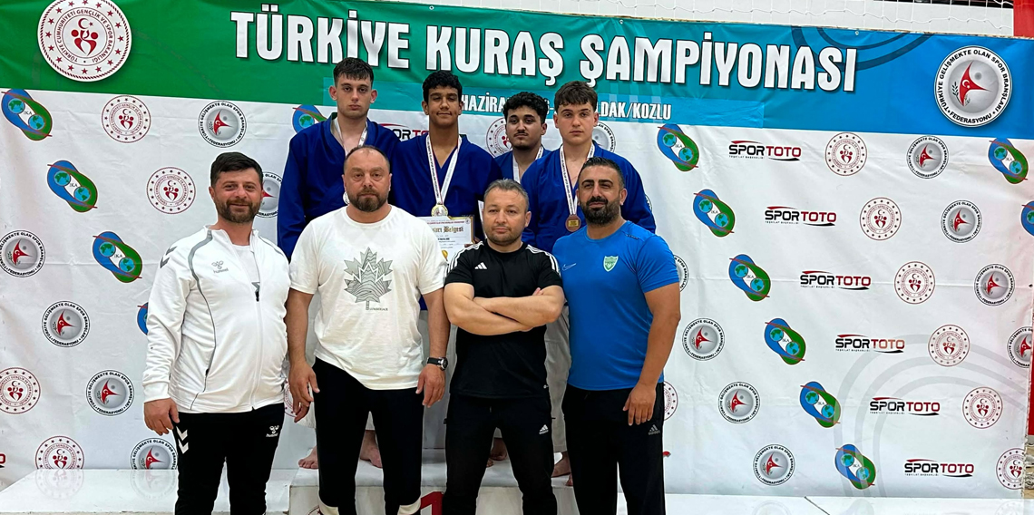 Düzköy'den Türkiye'ye Kuraş Damgası!
