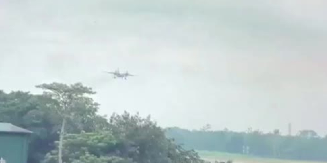 Hindistan'da An-32 uçak kazasına ait yeni görüntü ortaya çıktı