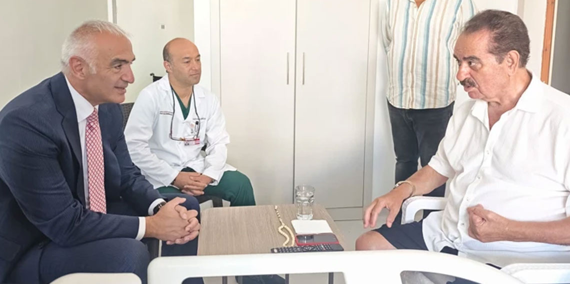 Bakan Ersoy'dan İbrahim Tatlıses'e 