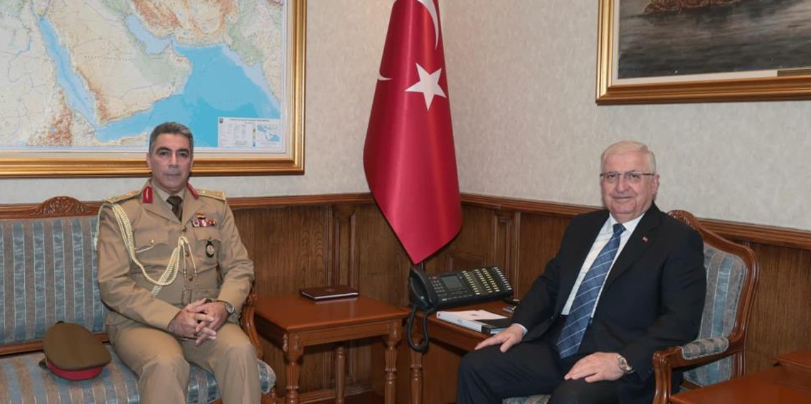 Bakan Güler, Irak'ın Ankara Askerî Ataşesi'ni kabul etti