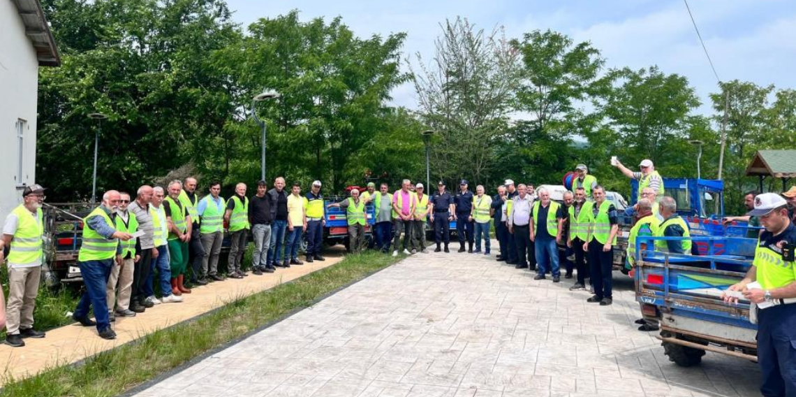 Ordu'da patpat sürücülerine trafik güvenliği eğitimi! 