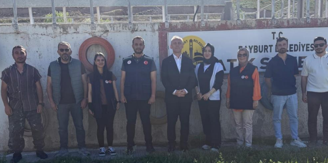 Bayburt Belediyesi Atık Su Arıtma Tesisi denetlendi! Çevresel yükümlülükler mercek altında