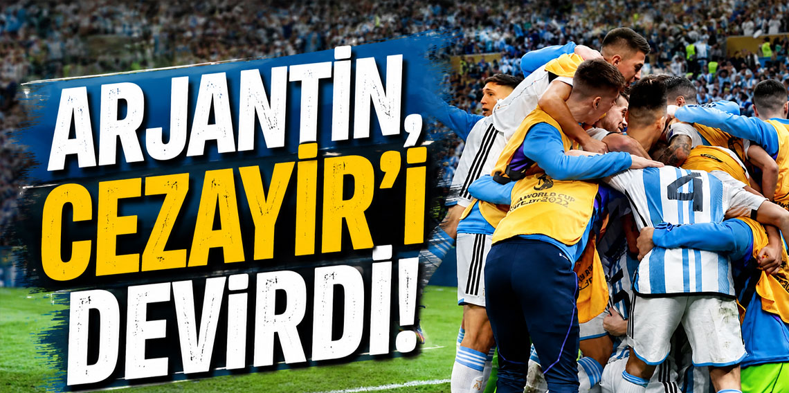 Lionel Messi'den hat-trick... Arjantin, Cezayir'i yıldızıyla devirdi!