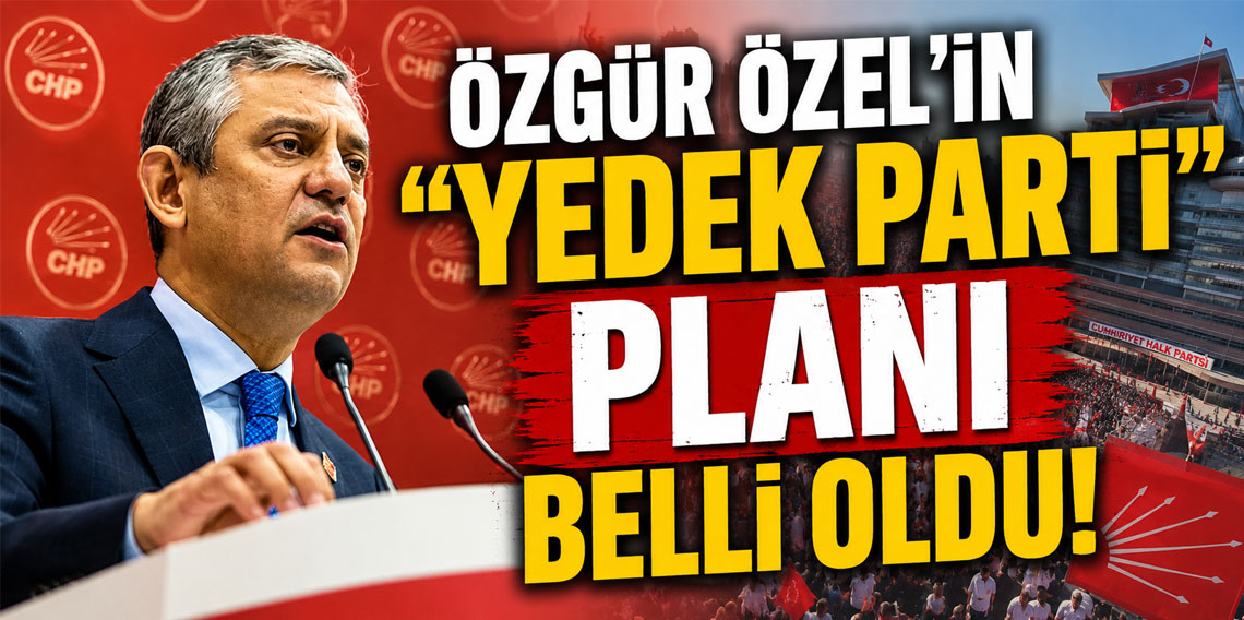 Özgür Özel'in ''yedek parti'' planı belli oldu: İşte yeni adresin adı...