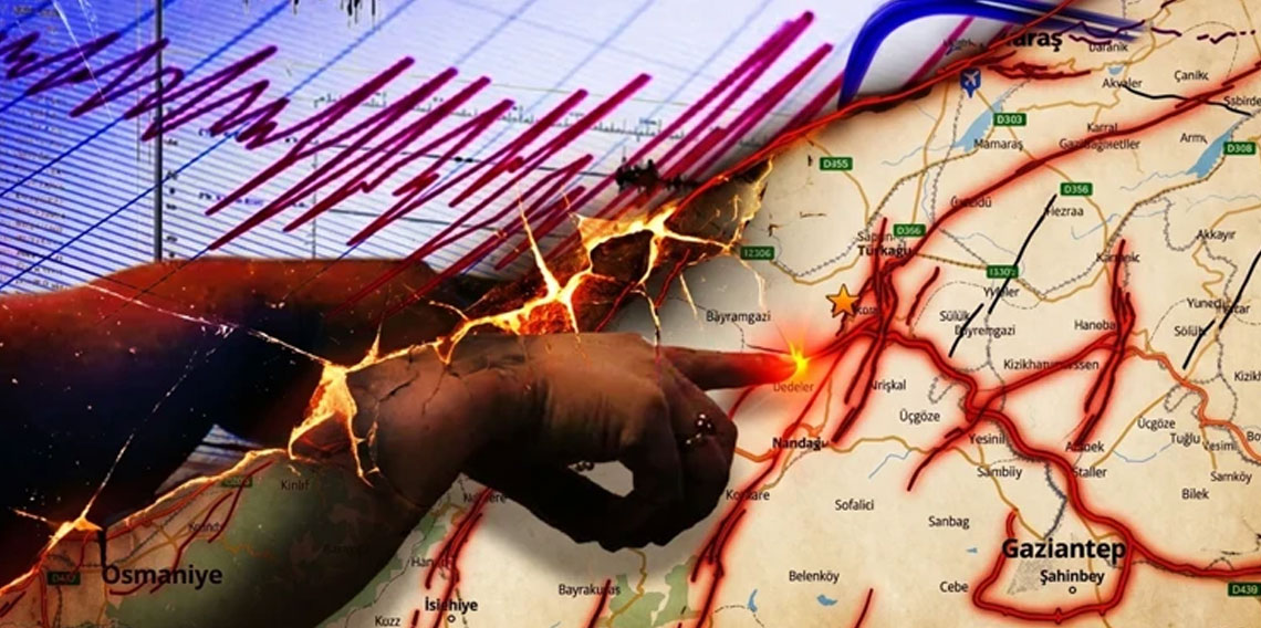 Kahramanmaraş'ta 3.5 büyüklüğünde deprem!