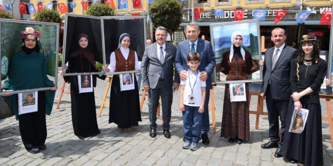 Trabzon'da Kültür ve Sanat Festivali renkli görüntülere sahne oldu