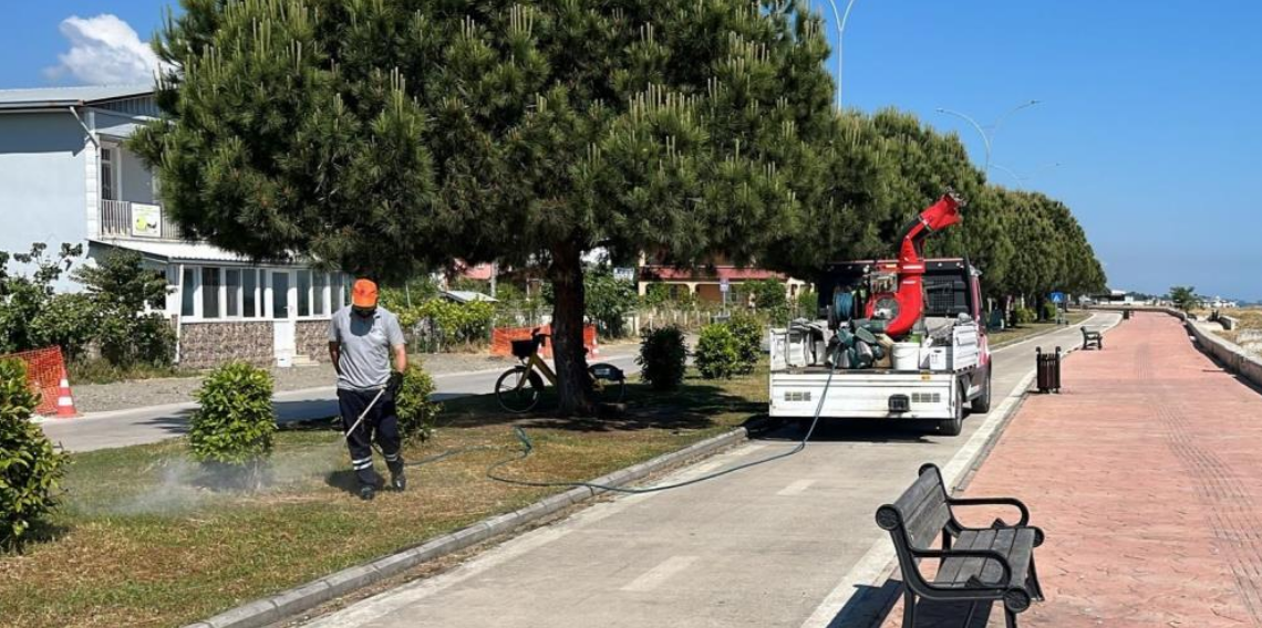 Büyükşehirden şehir genelinde vektörlerle mücadele