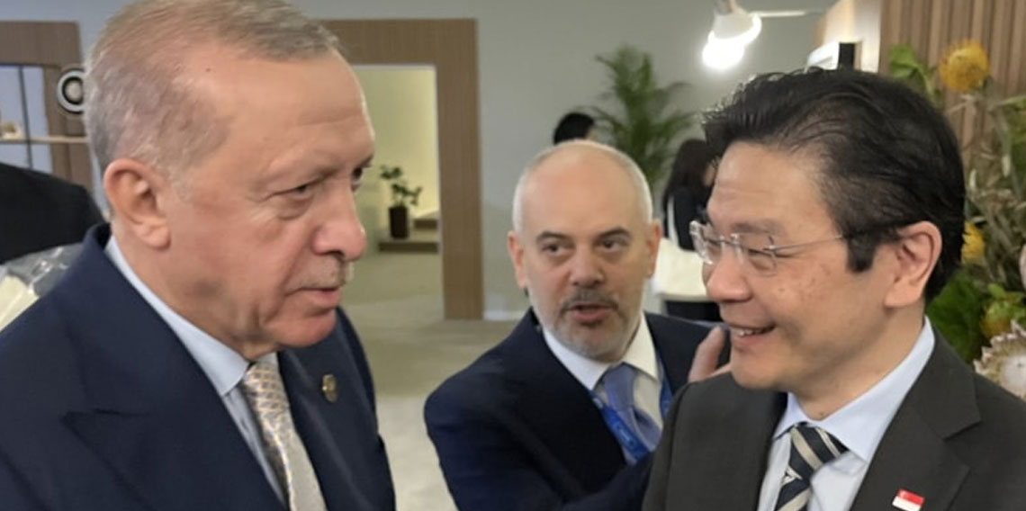 Singapur Başbakanı Lawrence Wong, yarın Türkiye'ye gelecek