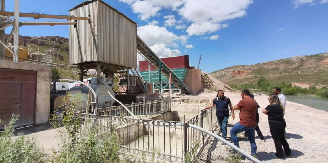 Bayburt'ta Hazır Beton Tesislerine Çevre Denetimi! Mevzuata Uygunluk Tek Tek İncelendi