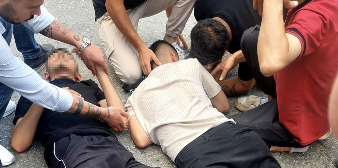 Samsun’da motosiklet ile otomobil çarpıştı: 2 yaralı
