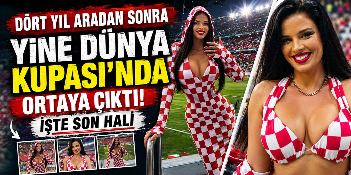 Dört yıl aradan sonra yine Dünya Kupası'nda ortaya çıktı! İşte son hali
