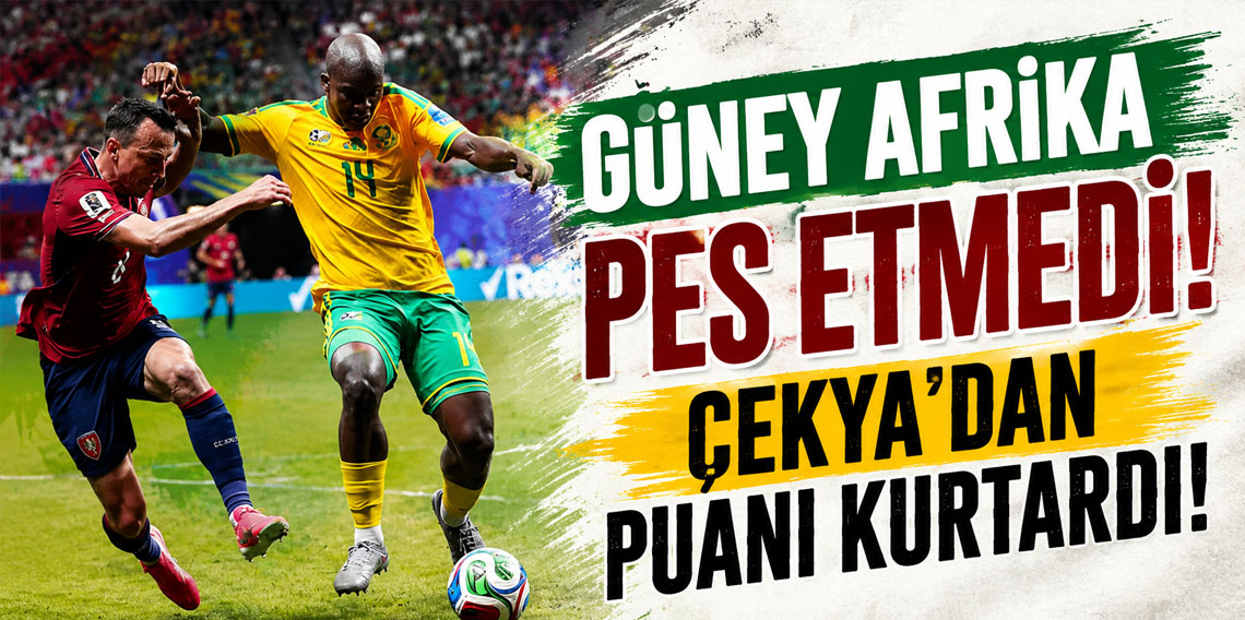 GÜNEY AFRİKA PES ETMEDİ! ÇEKYA’DAN PUANI KURTARDI!