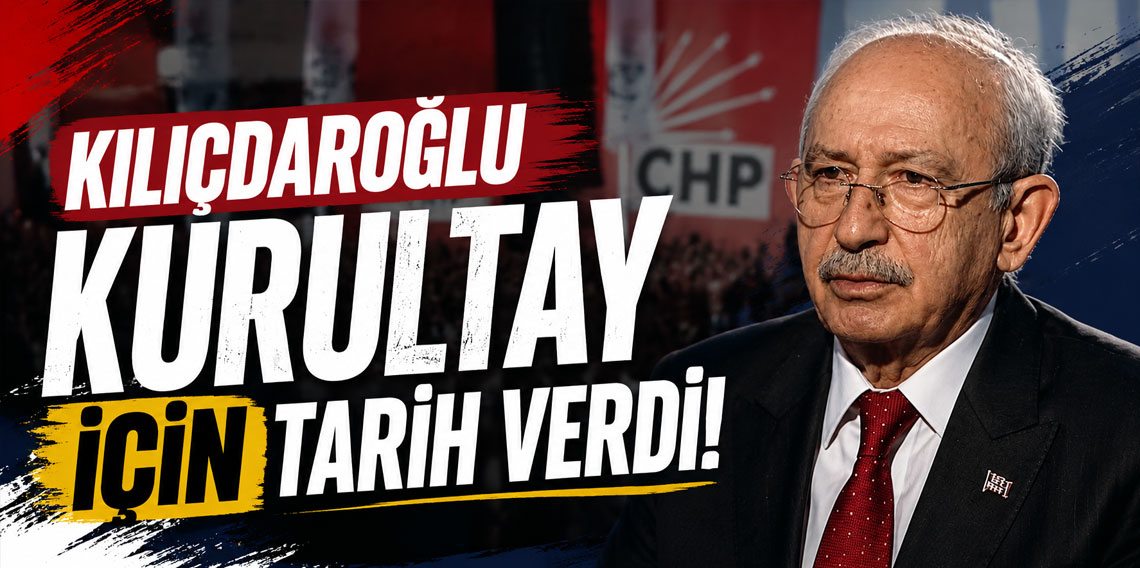 Kılıçdaroğlu, kurultay için tarih verdi