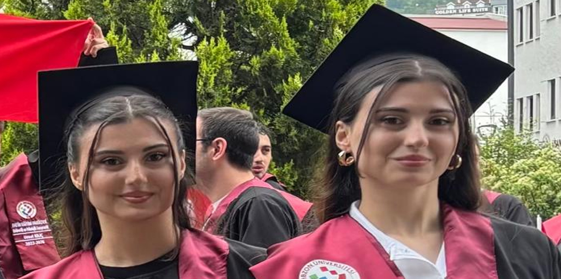 Trabzon'da PDR’ci ikizler derece yaptı