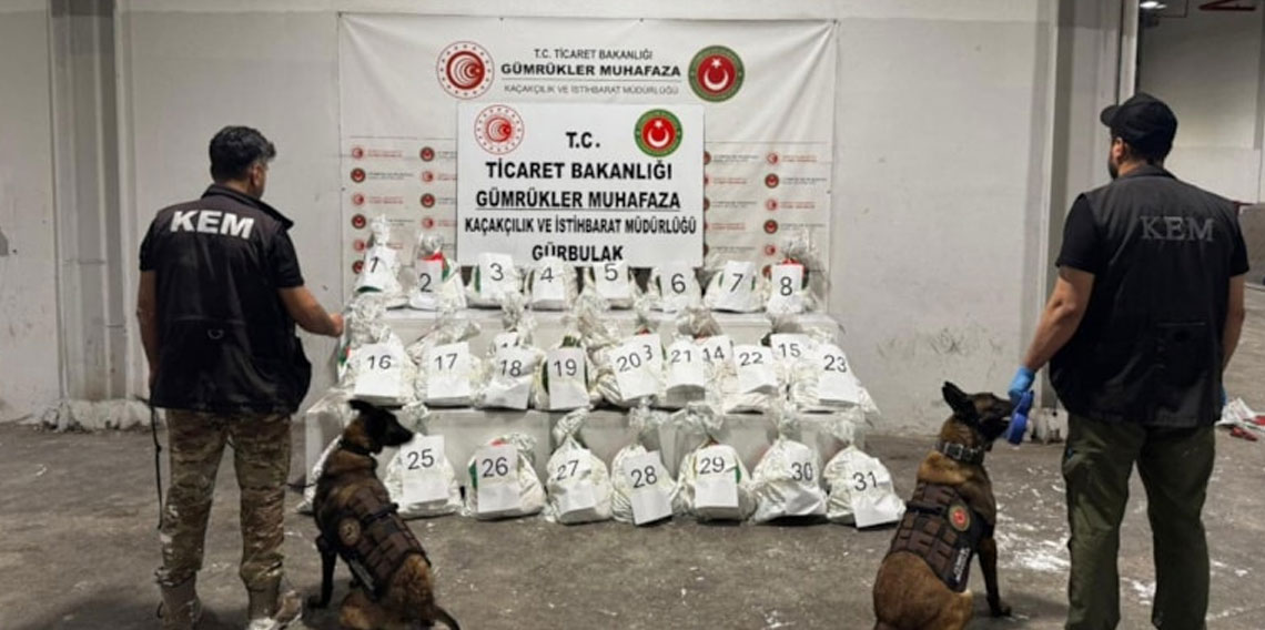 Mersin ve Ağrı'da 8 milyar değerinde uyuşturucu madde ele geçirildi