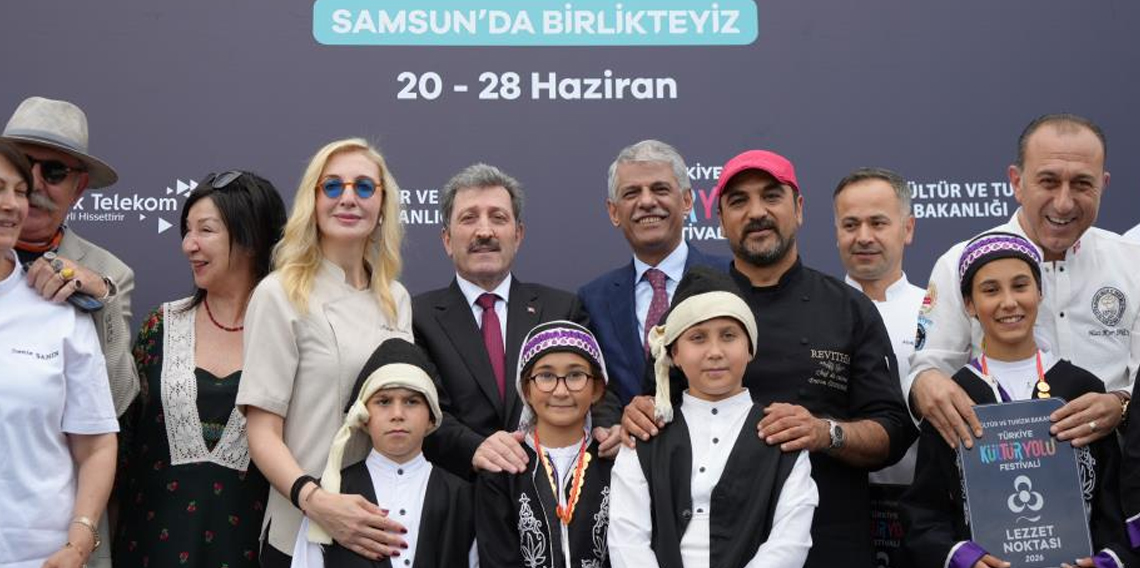 Türkiye Kültür Yolu Festivali'nin Samsun ayağı başladı
