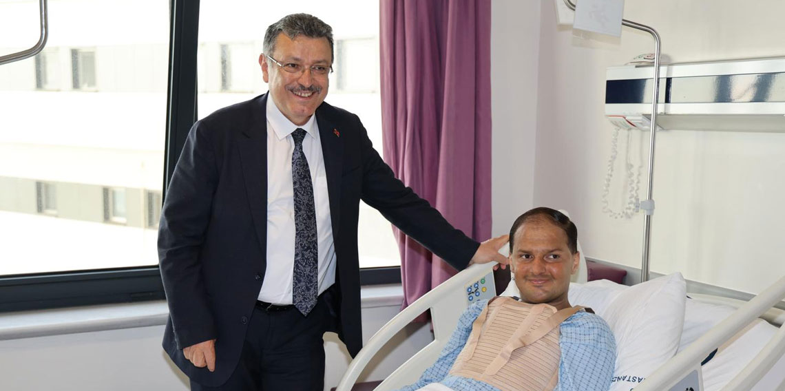 Başkan Genç'ten Emrah Öztürk için taziye