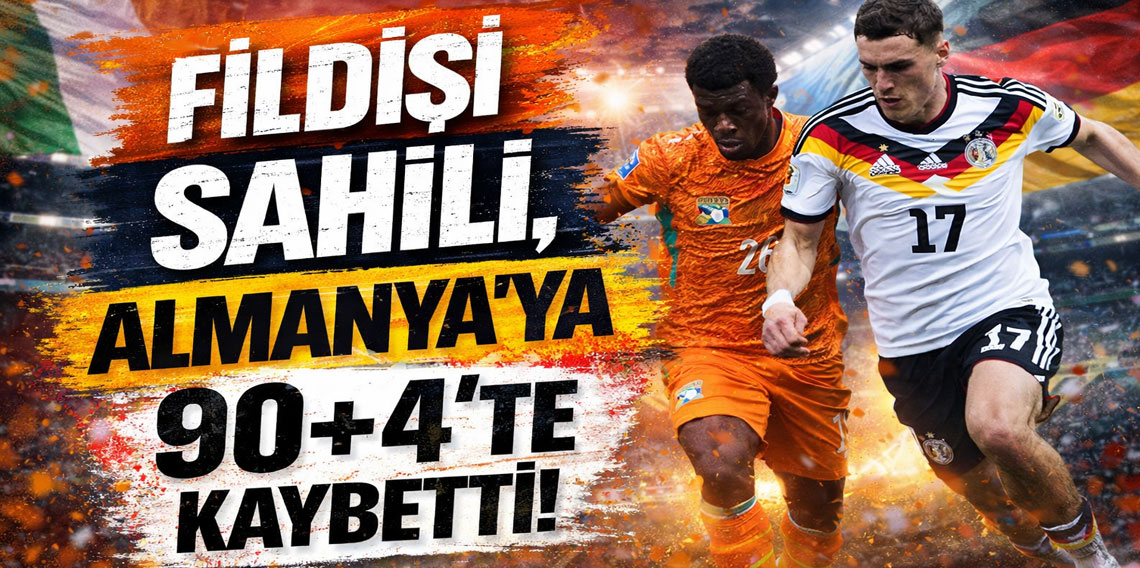 Almanya Son 32'yi 90+4'de Kurtardı