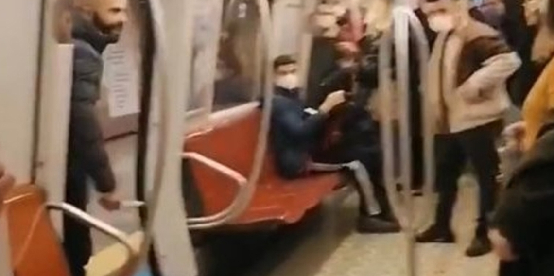 Metroda başörtülü kadına hakaret eden şüpheli tutuklama talebiyle mahkemeye sevk edildi